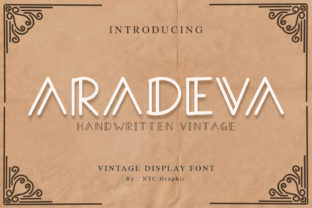 Bringing a Handwritten Look to Life with Aradeva Font