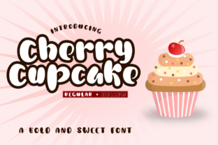 Bringing Sweet Style to Your Creations with Cherry Cupcake Font