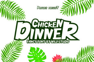 Chicken Dinner: The Playful Display Font That Gets Work Done