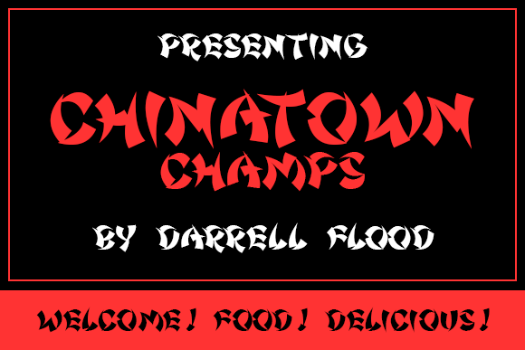 Chinatown Champs: A Display Font That Brings Authentic Character to Branding Projects