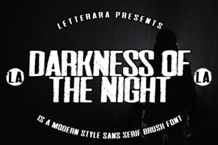 Darkness of the Night: A Web Designer's Favorite Display Font