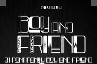 Finding a Friend in Typography: The Boy and Friend Display Font
