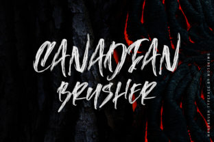 Finding My Creative Spark with Canadian Brusher Font