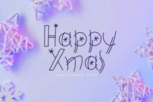 Happy Xmas: A Display Font Designed for Editorial Warmth and Holiday Charm