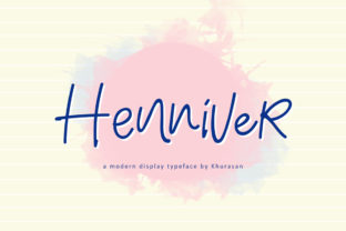 Henniver: A Sweet & Sharp Display Font for Standout Campaigns