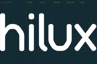 Hilux: A Modern Typeface for Editorial Clarity and Style