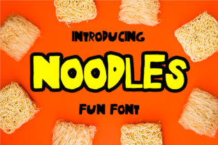 How Noodles Became the Hero Font of My Editorial Project