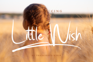 Little Wish: A Modern, Playful Display Font for Digital Branding