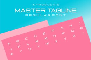 Master Tagline: A Display Font Designed for Digital Impact