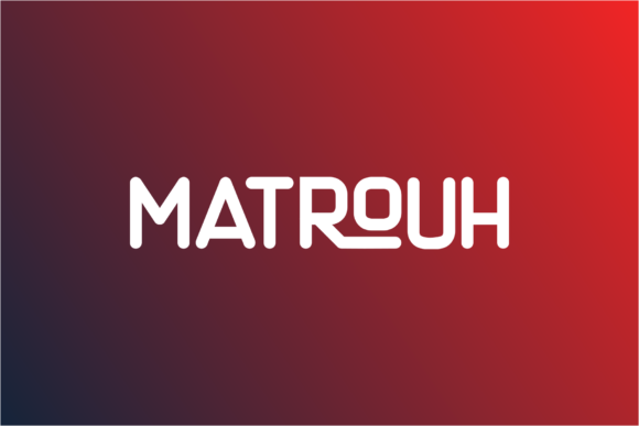 Matrouh: A Bold Display Font for Modern Branding Projects
