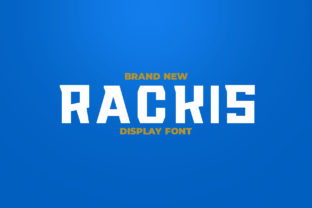 Rackis: A Display Font Designed for Editorial Elegance