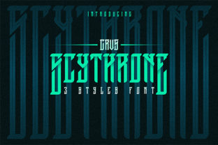 Scythrone: The Futuristic Font That Amplifies Your Campaign Message