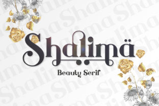 Shalima: A Display Font for Digital Brand Impact
