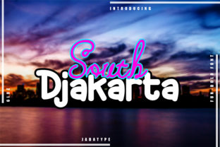 South Djakarta: A Bold Editorial Font for Distinctive Layouts