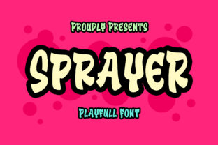 Sprayer: The 90s-Inspired Font for Energetic Web Design