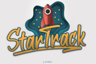 Star Track: The Modern Display Font Your Craft Projects Need