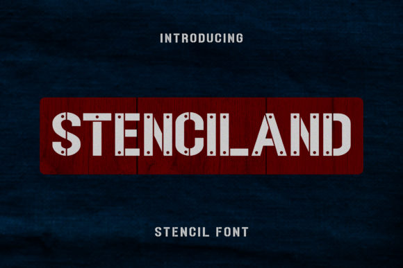 Stenciland: The Bold Display Font Your Campaigns Need