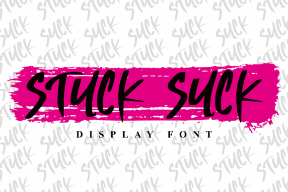 Stuck Suck: The Handwritten Font That Lifts Your Web Design