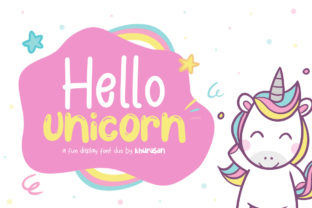 The Hello Unicorn Display Font: A Spark of Creativity for Modern Marketing