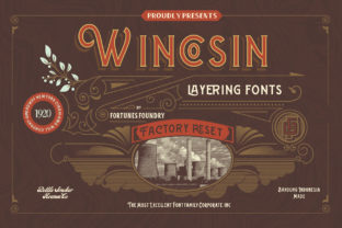 Wincosin Font: A Vintage Display Typeface for Compelling Campaigns