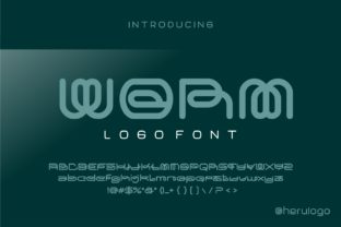 Worm: A Font That Squirms into Your Creative Projects